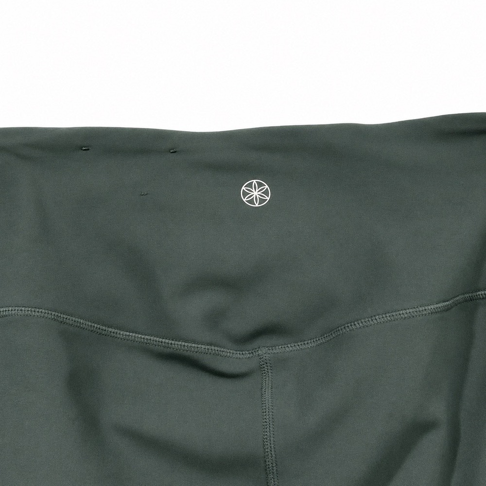 GAIAM Flare Yoga Pants Women Extra Large Green High Rise Pockets Athleisure - Picture 8 of 14